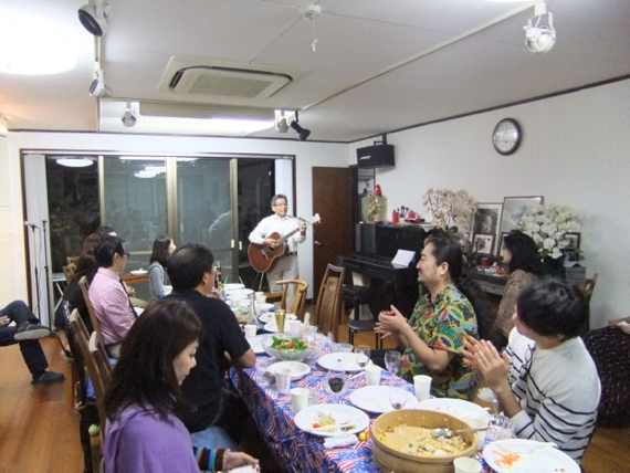 留学生歓迎会のひととき